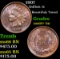 1907 Indian Cent 1c Grades GEM+ Unc BN