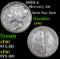 1925-s Mercury Dime 10c Grades xf