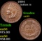 1894 Indian Cent 1c Grades Choice AU