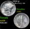 1916-p Mercury Dime 10c Grades Select AU