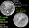 1921-p Peace Dollar $1 Grades Unc Details