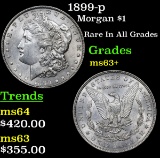 1899-p Morgan Dollar $1 Grades Select+ Unc