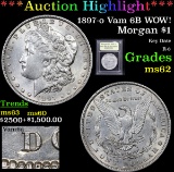 ***Auction Highlight*** 1897-o Vam 6B WOW! Morgan Dollar $1 Graded Select Unc By USCG (fc)