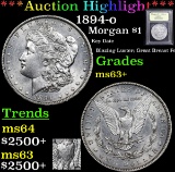 ***Auction Highlight*** 1894-o Morgan Dollar $1 Graded Select+ Unc By USCG (fc)