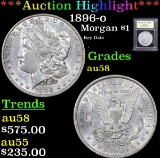 ***Auction Highlight*** 1896-o Morgan Dollar $1 Graded Choice AU/BU Slider By USCG (fc)