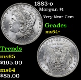 1883-o Morgan Dollar $1 Grades Choice+ Unc