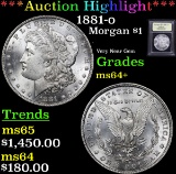 ***Auction Highlight*** 1881-o Morgan Dollar $1 Graded Choice+ Unc By USCG (fc)