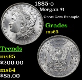 1885-o Morgan Dollar $1 Grades GEM Unc