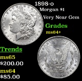 1898-o Morgan Dollar $1 Grades Choice+ Unc