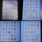 Partial Lincoln cent book 1909-1940 52 coins
