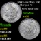 1882-o/s Top 100 Morgan Dollar $1 Grades Choice AU/BU Slider