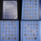 Partial Lincoln cent book 1909-1940 31 coins