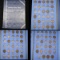 Partial Lincoln cent book 1909-1940 46 coins