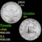 1853 Three Cent Silver 3cs Grades f+