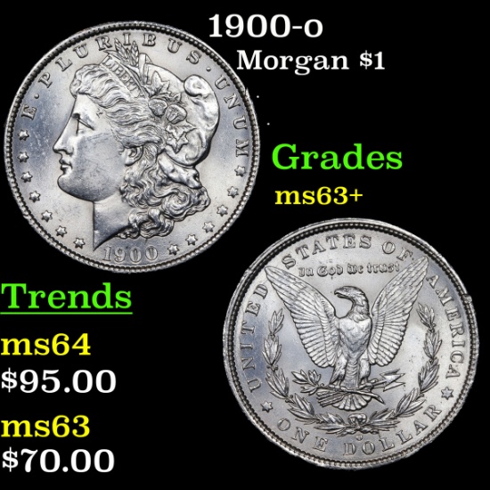 1900-o Morgan Dollar $1 Grades Select+ Unc