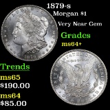 1879-s Morgan Dollar $1 Grades Choice+ Unc