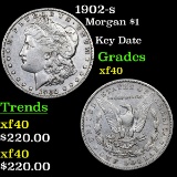 1902-s Morgan Dollar $1 Grades xf
