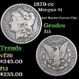 1879-cc Morgan Dollar $1 Grades f+
