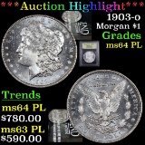 ***Auction Highlight*** 1903-o Morgan Dollar $1 Graded Choice Unc PL By USCG (fc)