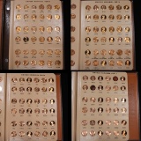 Near Complete Lincoln cent book 1959-2007 142 coins