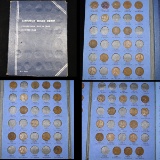Partial Lincoln cent book 1909-1940 46 coins