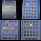 Complete Lincoln cent book 1941-1958 58 coins