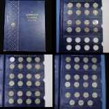 Near Complete Jefferson Nickel book 1938-1964 62 coins