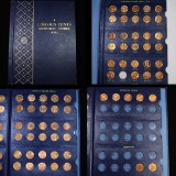 Partial Lincoln cent book 1959-1989 66 coins