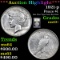 ***Auction Highlight*** 1921-p Peace Dollar $1 Graded Select+ Unc By USCG (fc)