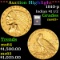 ***Auction Highlight*** 1910-p Gold Indian Quarter Eagle $2 1/2 Graded Select+ Unc By USCG (fc)