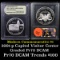 2001-p Capitol Visitor Center Modern Commem Dollar $1 Grades GEM++ Proof Deep Cameo