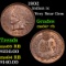 1902 Indian Cent 1c Grades Choice+ Unc RB