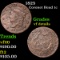 1825 Coronet Head Large Cent 1c Grades vf details