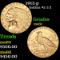 1912-p Gold Indian Quarter Eagle $2 1/2 Grades BU+