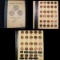 Partial Lincoln cent book 1951-1972 52 coins