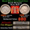 Mixed small cents 1c orig shotgun roll,1925-s Wheat Cent,1899 Indian Cent other end
