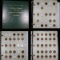 Partial Lincoln cent book 1909- 1963 132 coins . .