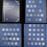 Near Complete Jefferson Nickel book 1938-1961 61 coins . .