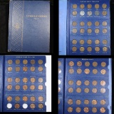near Complete Lincoln cent book 1941-1976 88 coins