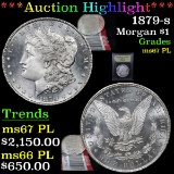 ***Auction Highlight*** 1879-s Morgan Dollar $1 Graded GEM++ PL By USCG (fc)