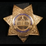 Vintage Los Angeles Memorial Coliseum Comission Badge
