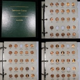Near Complete Lincoln cent book 1959-2012 169 coins
