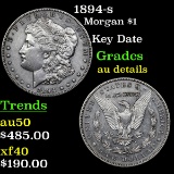 1894-s Morgan Dollar $1 Grades AU Details