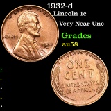 1932-d Lincoln Cent 1c Grades Choice AU/BU Slider