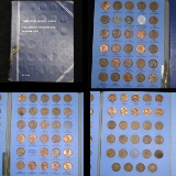Near complete Lincoln cent book 1941-1969 86 coins
