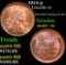 1914-p Lincoln Cent 1c Grades Select+ Unc RB