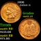1906 Indian Cent 1c Grades Select Unc RD (fc)