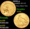 1908-p Gold Indian Quarter Eagle $2 1/2 Grades Choice AU/BU Slider
