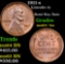 1911-s Lincoln Cent 1c Grades Select+ Unc BN