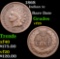 1868 Indian Cent 1c Grades vf+